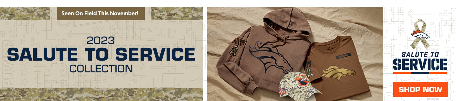2023 Salute To Service Collection. As Seen On-Field This November! Shop Now.