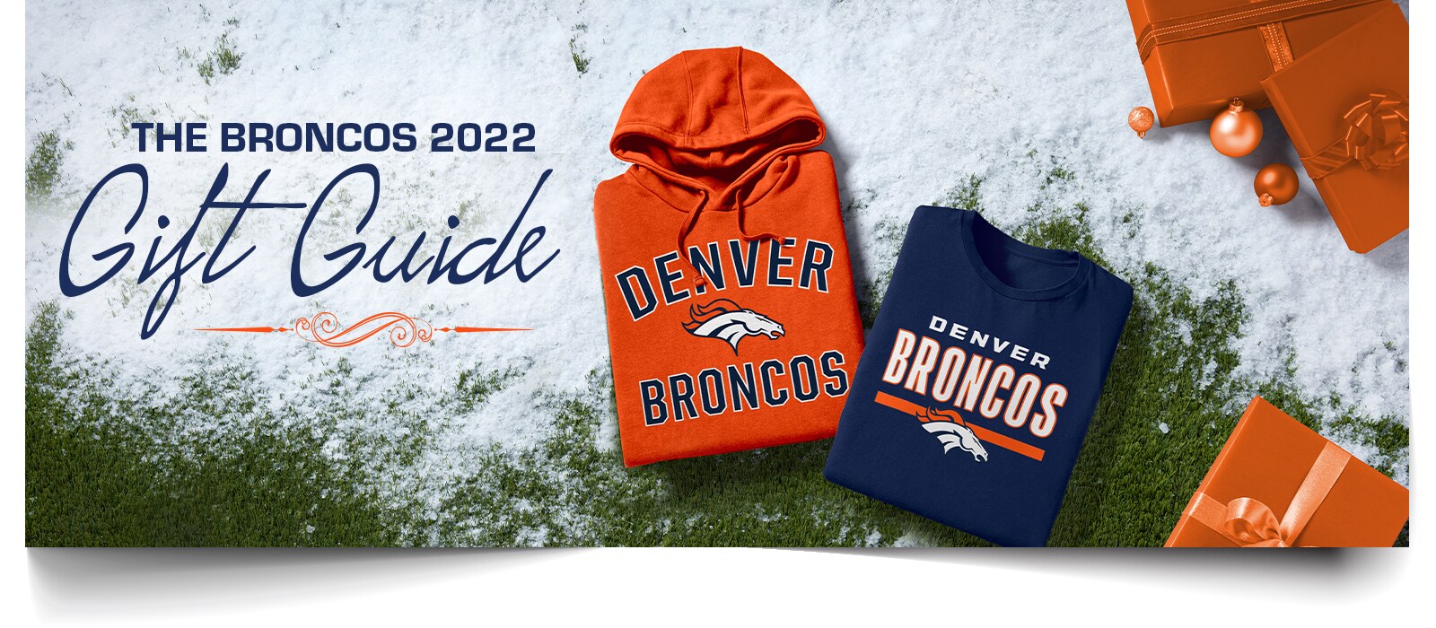 Denver Broncos Holiday Gift Guide, Holiday Essentials, Custom Gear